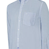 Camisa Libre De Arrugas Hombre WF Cuello Button-Down Marino Rockford
