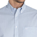 Camisa Libre De Arrugas Hombre WF Cuello Button-Down Marino Rockford