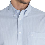 Camisa Libre De Arrugas Hombre WF Cuello Button-Down Marino Rockford