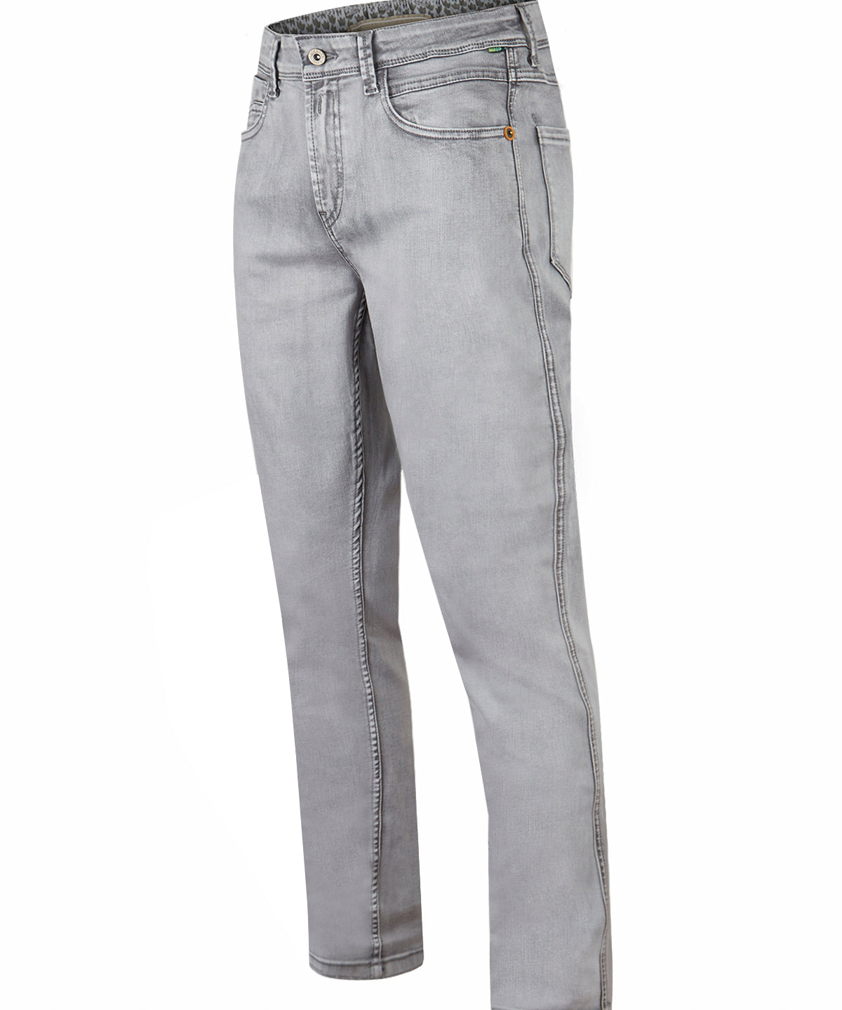 Jeans Algodón Orgánico Hombre Baycolor Gris Rockford