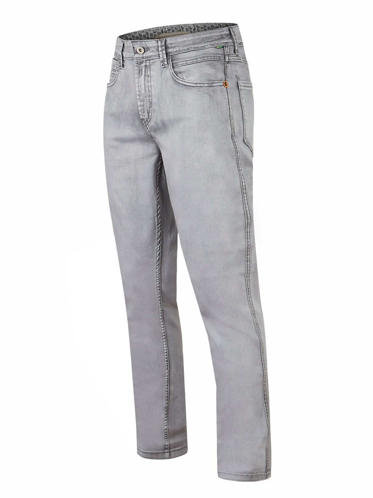 Jeans Algodón Orgánico Hombre Baycolor Gris Rockford