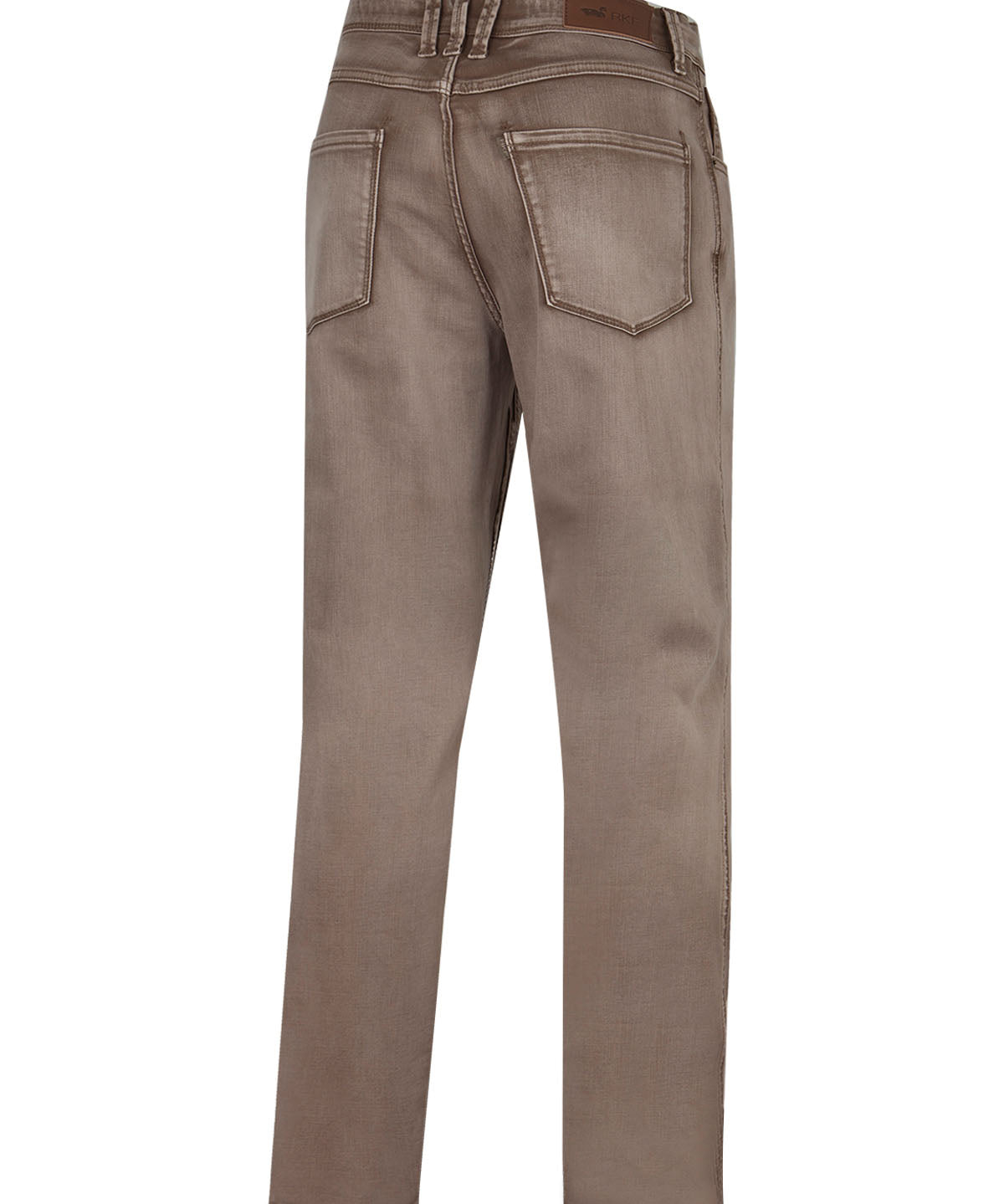 Jeans Algodón Orgánico Hombre Baycolor Café Rockford