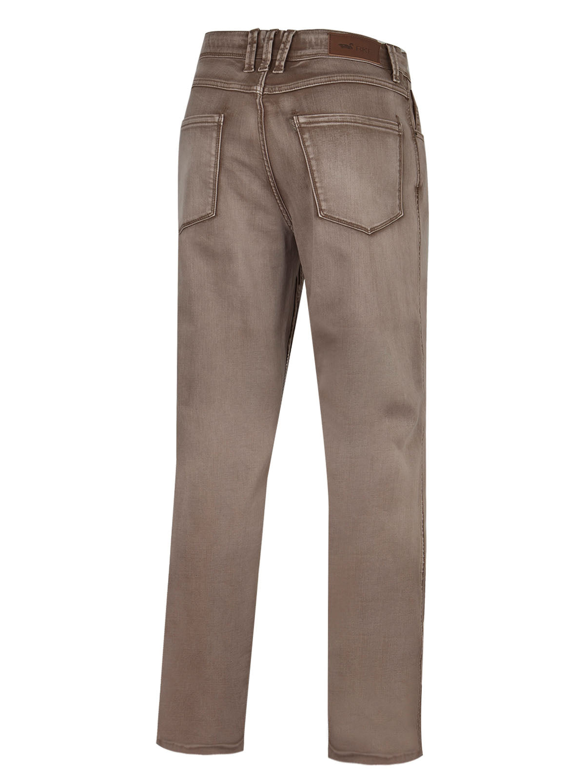 Jeans Algodón Orgánico Hombre Baycolor Café Rockford