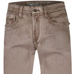 Jeans Algodón Orgánico Hombre Baycolor Café Rockford