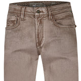 Jeans Algodón Orgánico Hombre Baycolor Café Rockford