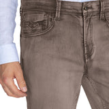 Jeans Algodón Orgánico Hombre Baycolor Café Rockford
