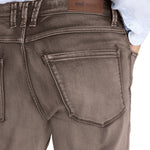 Jeans Algodón Orgánico Hombre Baycolor Café Rockford