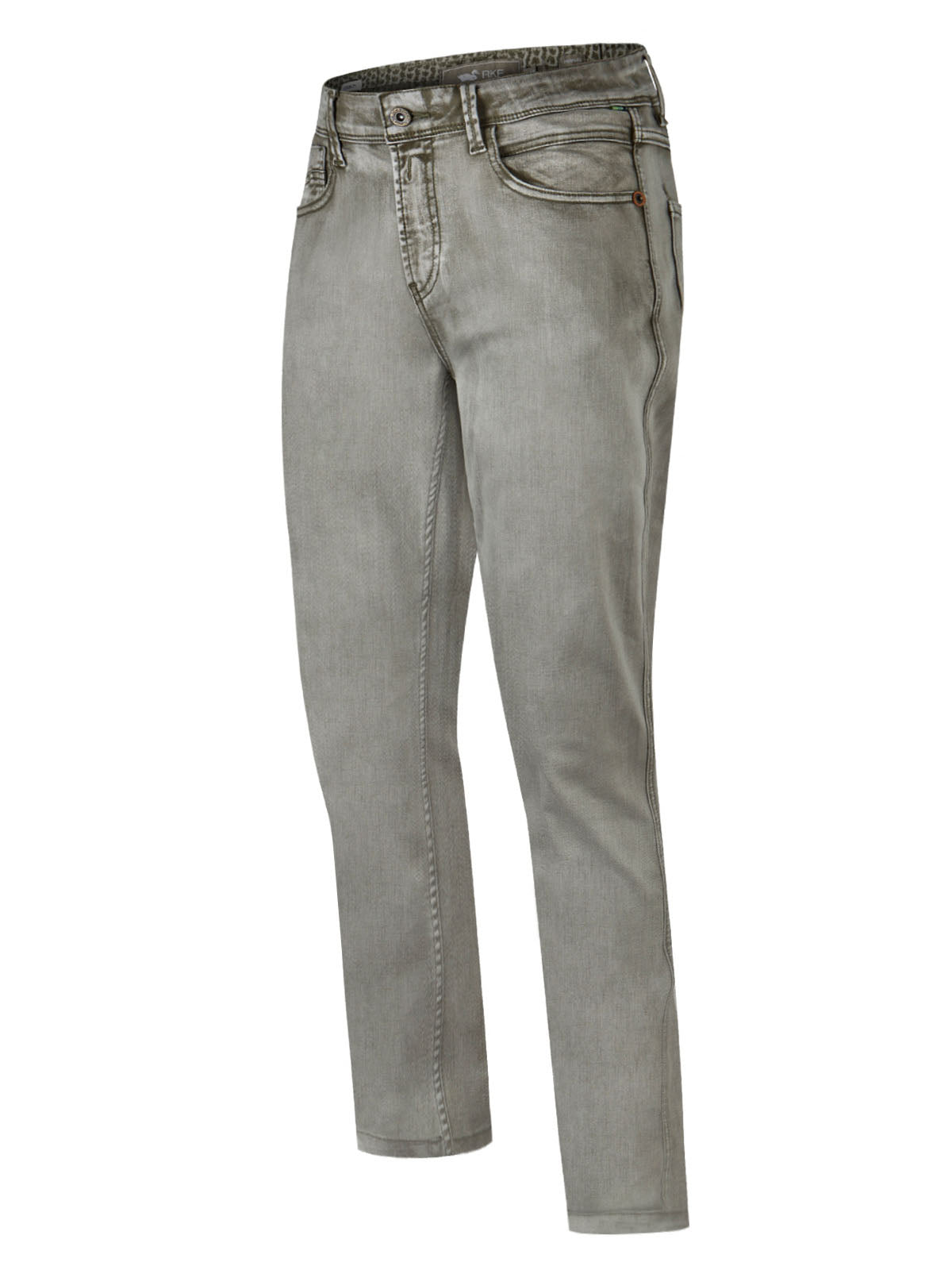 Jeans Algodón Orgánico Hombre Baycolor Verde Rockford
