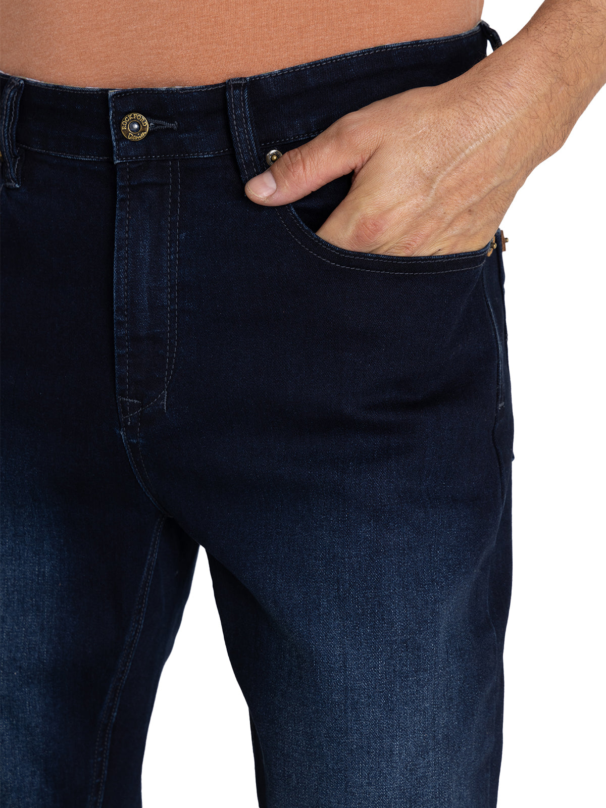 Jeans Algodón Orgánico Hombre Patrick Azul Oscuro Rockford