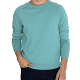 Sweater Algodón Orgánico Hombre Angri Celeste Rockford