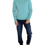 Sweater Algodón Orgánico Hombre Angri Celeste Rockford