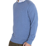 Sweater Algodón Orgánico Hombre Angri Azul Rockford