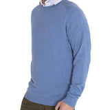 Sweater Algodón Orgánico Hombre Angri Azul Rockford