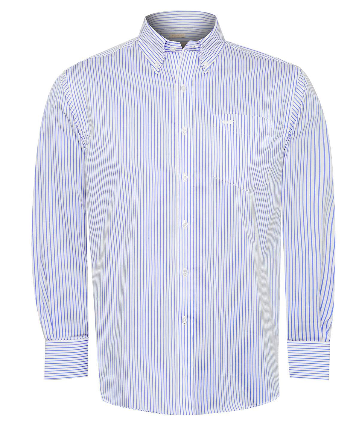 Camisa Cuello Button-Down Hombre Easyiron Celeste Rockford