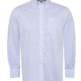Camisa Cuello Button-Down Hombre Easyiron Celeste Rockford