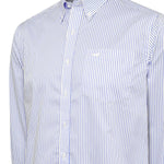 Camisa Cuello Button-Down Hombre Easyiron Celeste Rockford