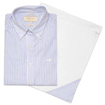 Camisa Cuello Button-Down Hombre Easyiron Celeste Rockford