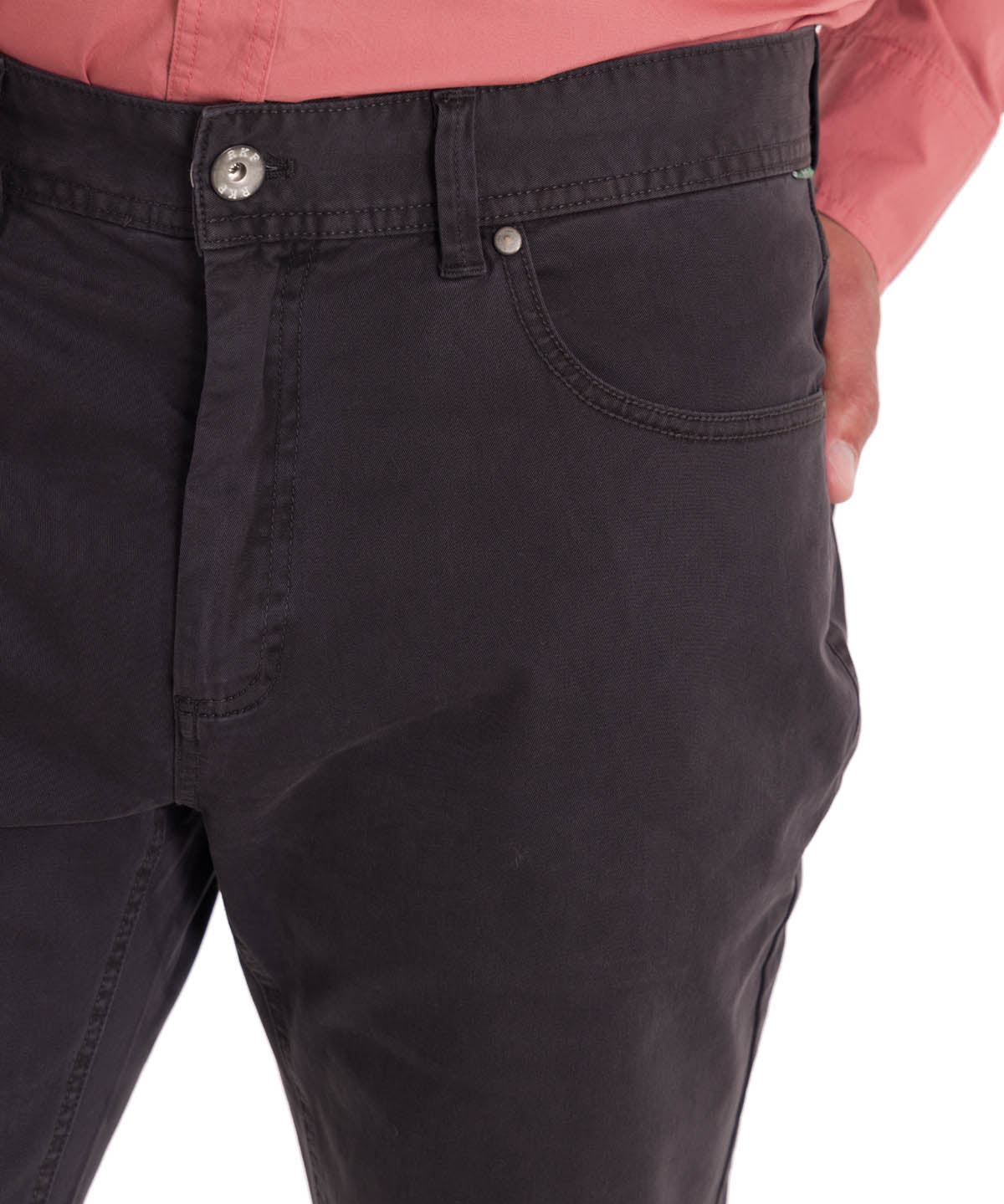 Pantalón Natural Flex Hombre Five Gris Rockford