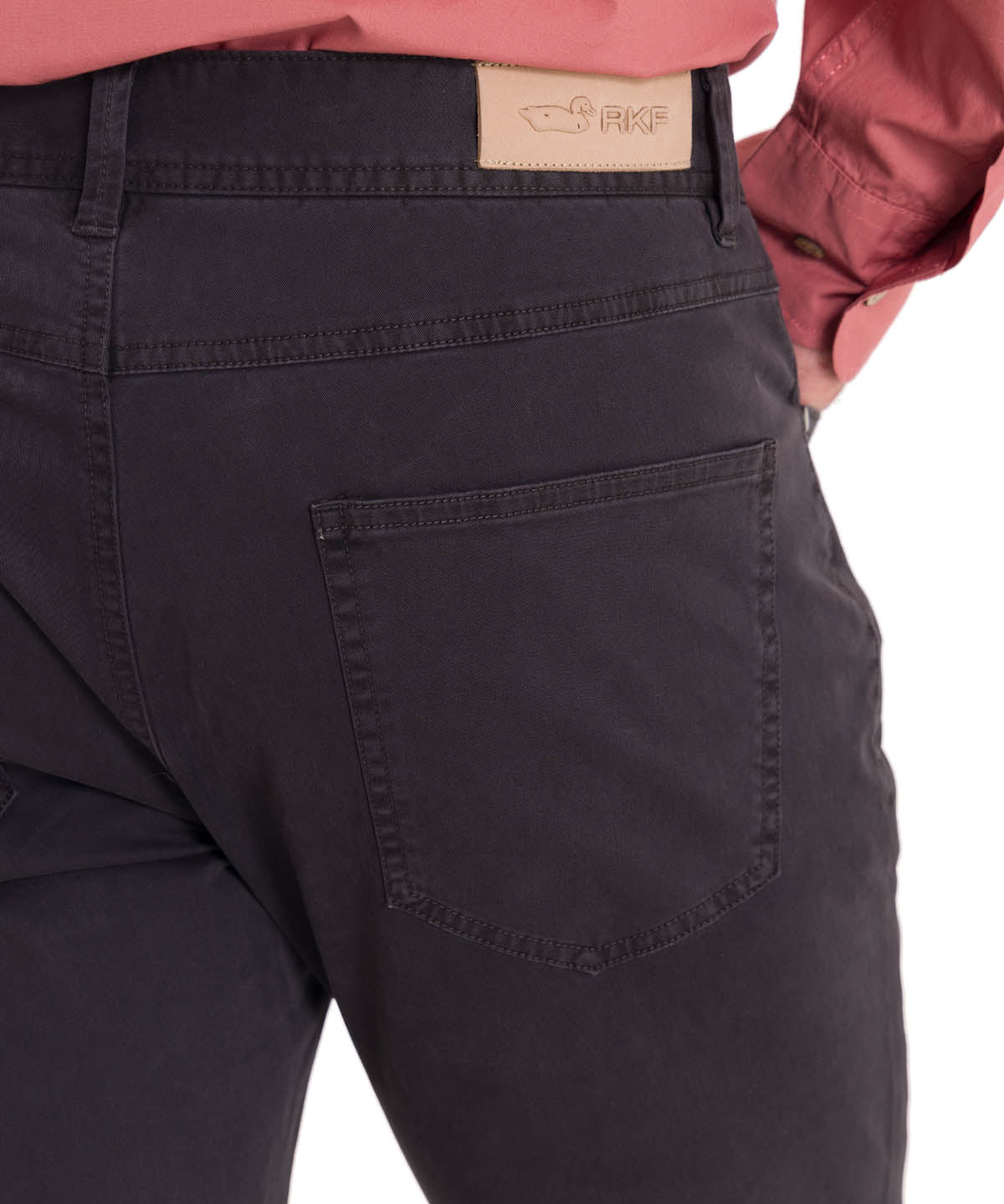 Pantalón Natural Flex Hombre Five Gris Rockford