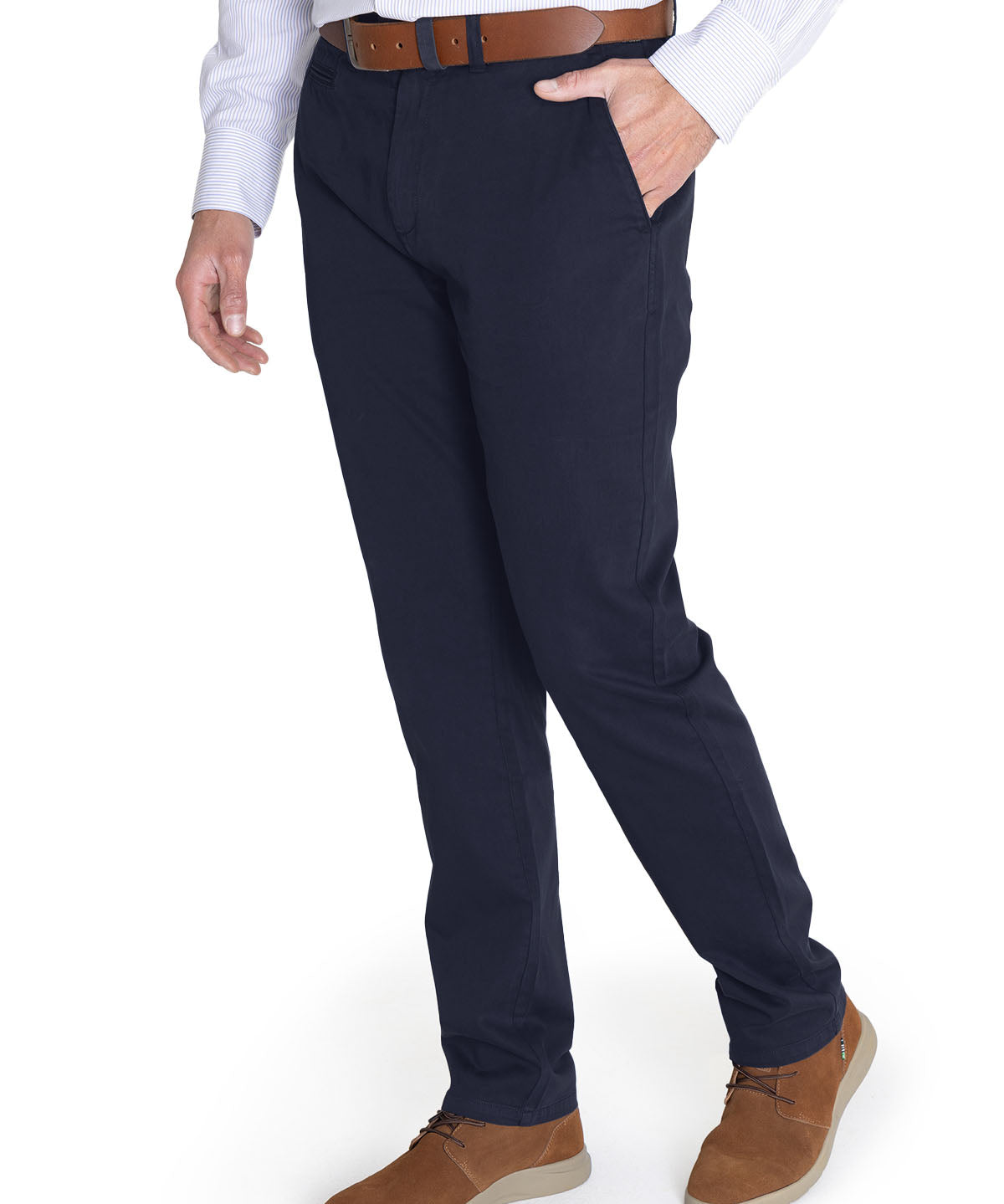 Pantalón Tencel Hombre Napoli Azul Rockford