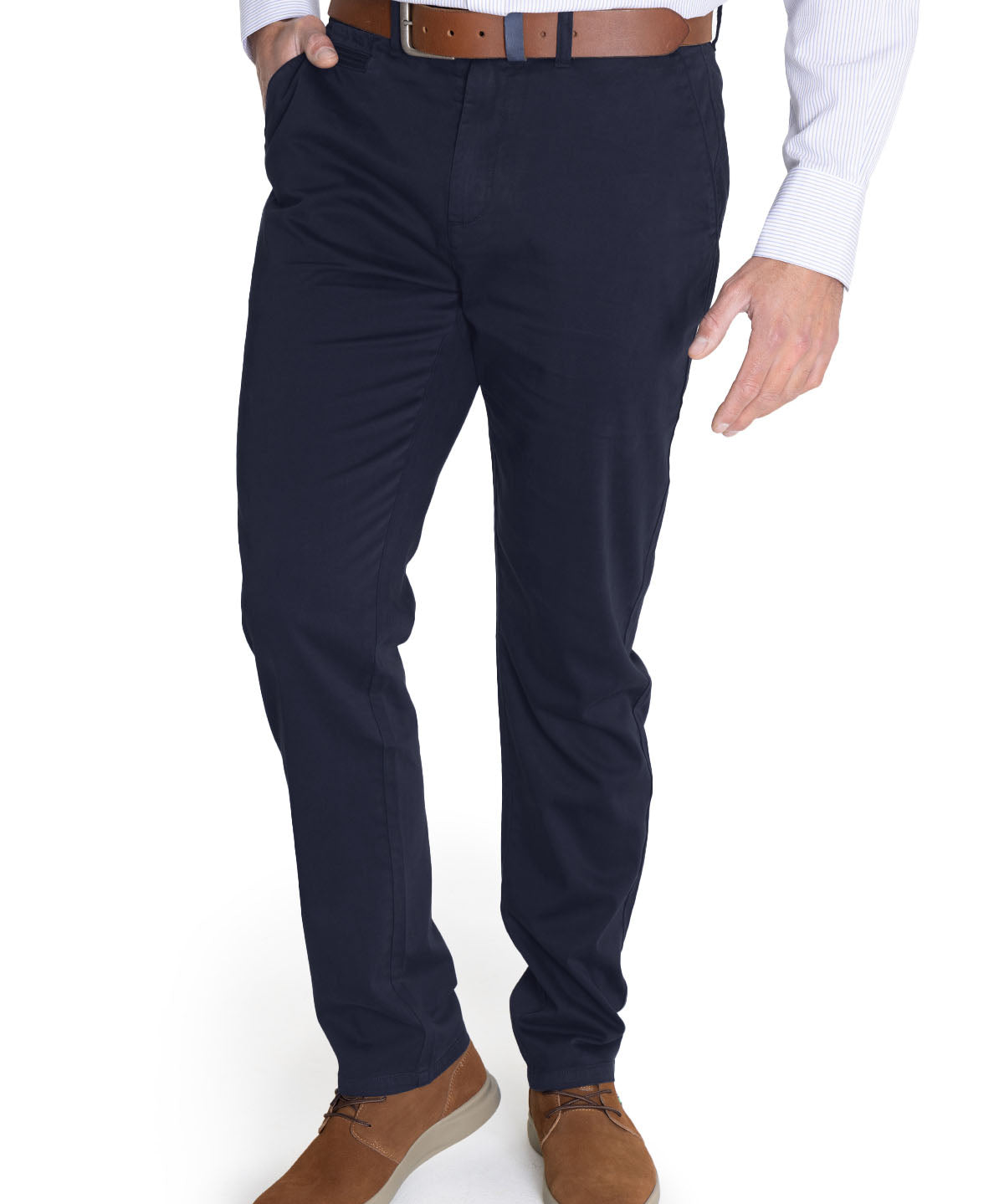 Pantalón Tencel Hombre Napoli Azul Rockford