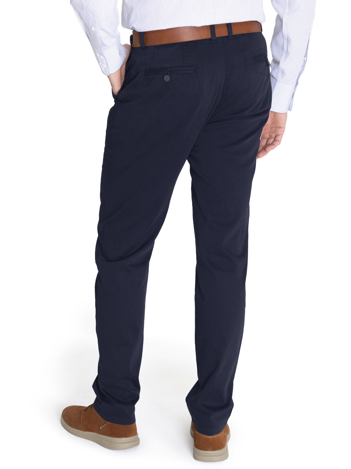 Pantalón Tencel Hombre Napoli Azul Rockford