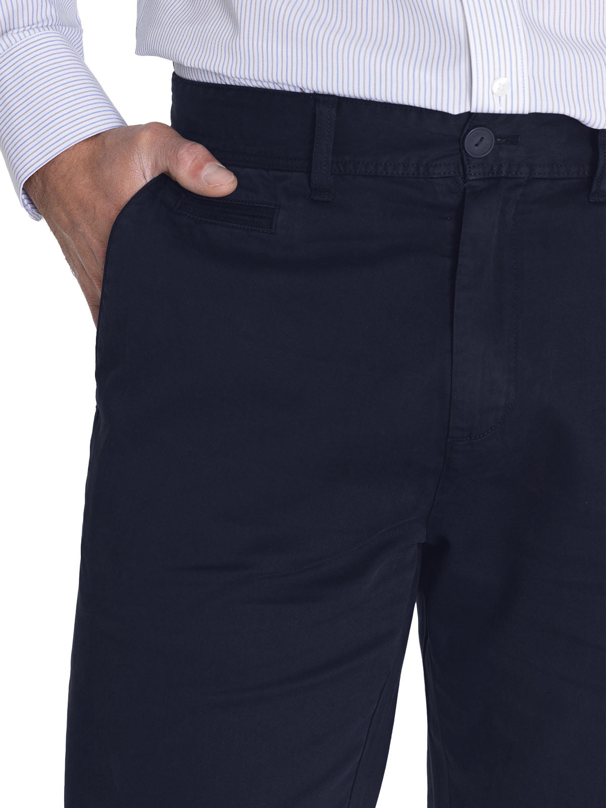 Pantalón Tencel Hombre Napoli Azul Rockford