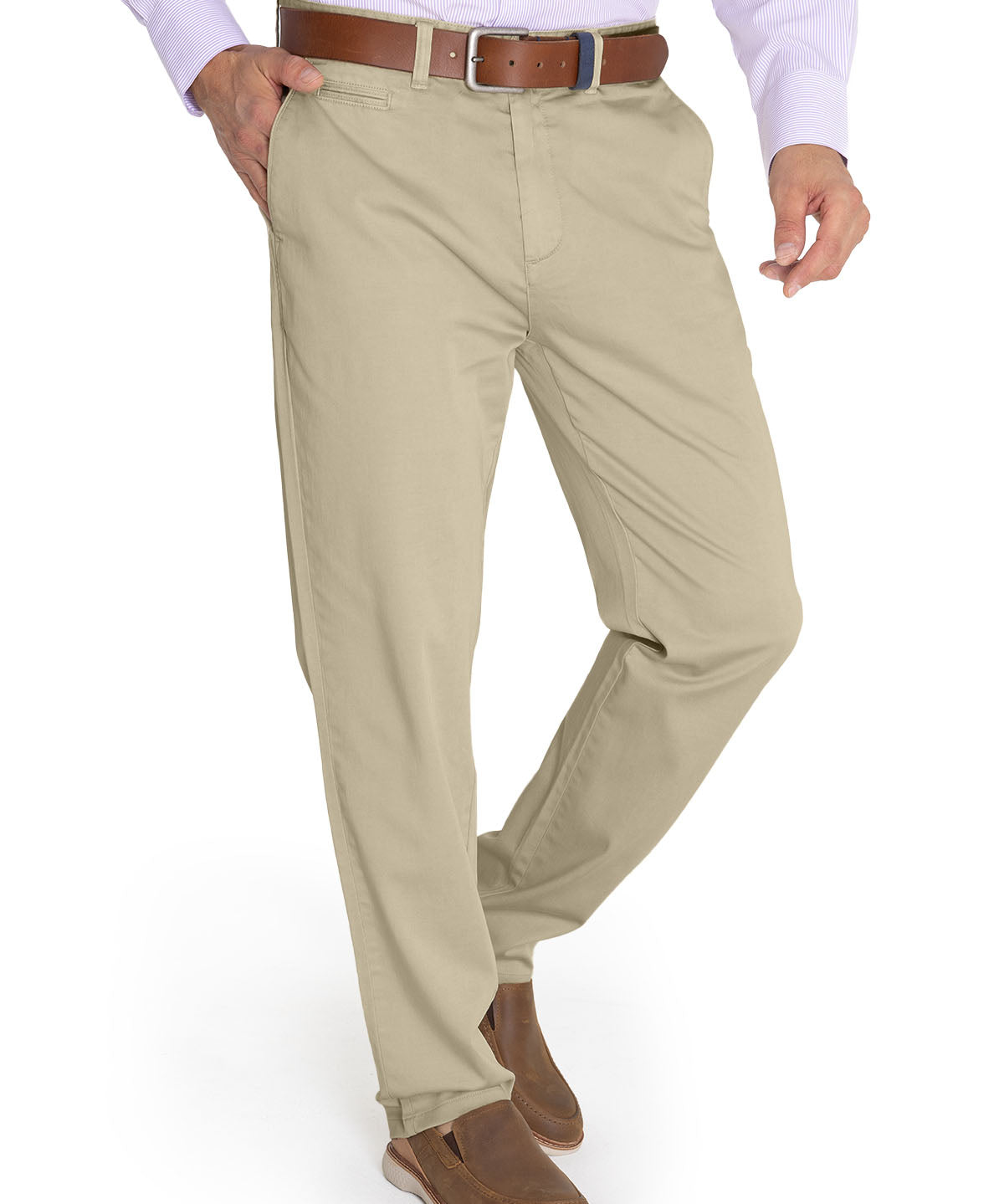 Pantalón Tencel Hombre Napoli Beige Rockford