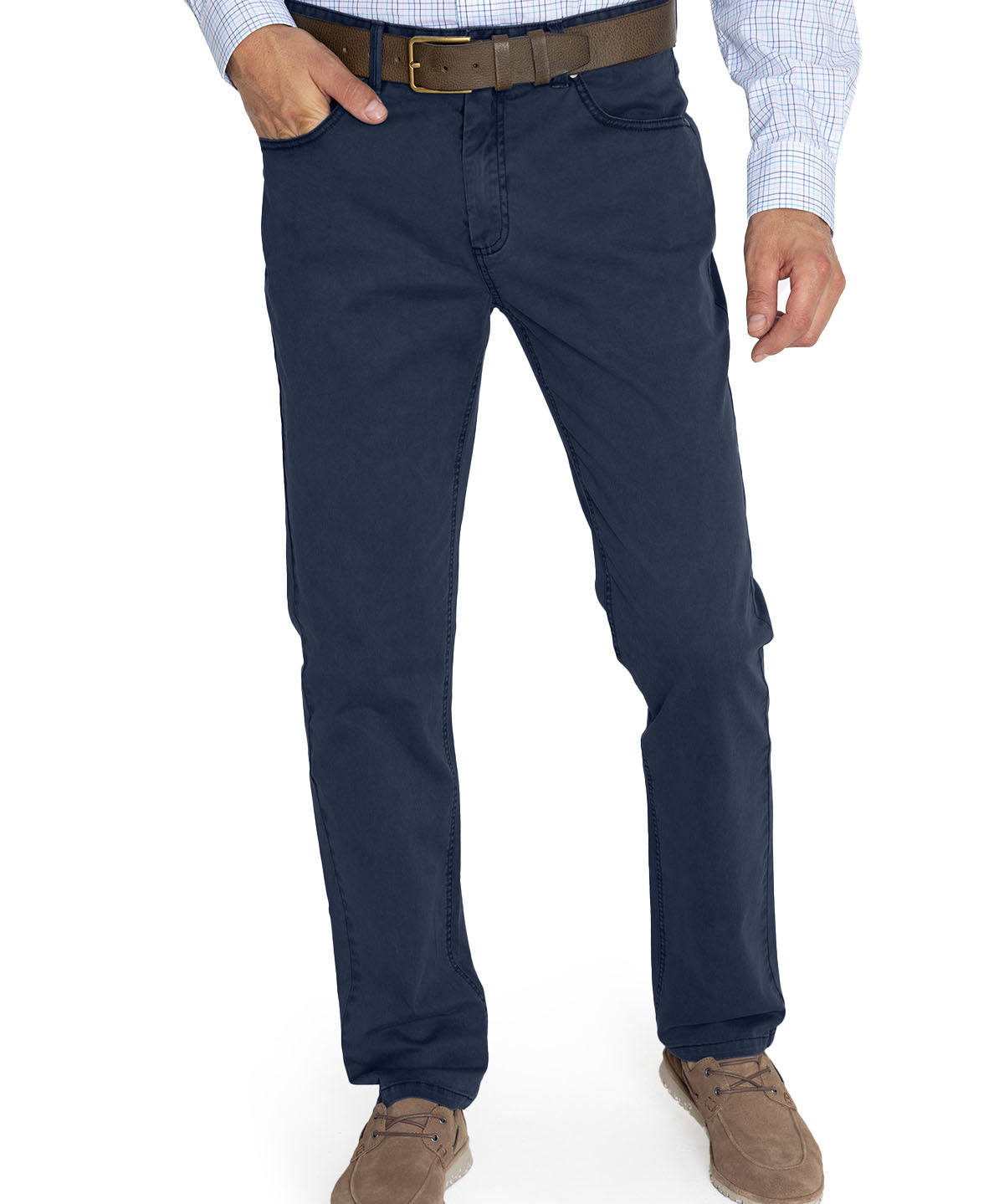 Pantalón Natural Flex Hombre Five Azul Rockford