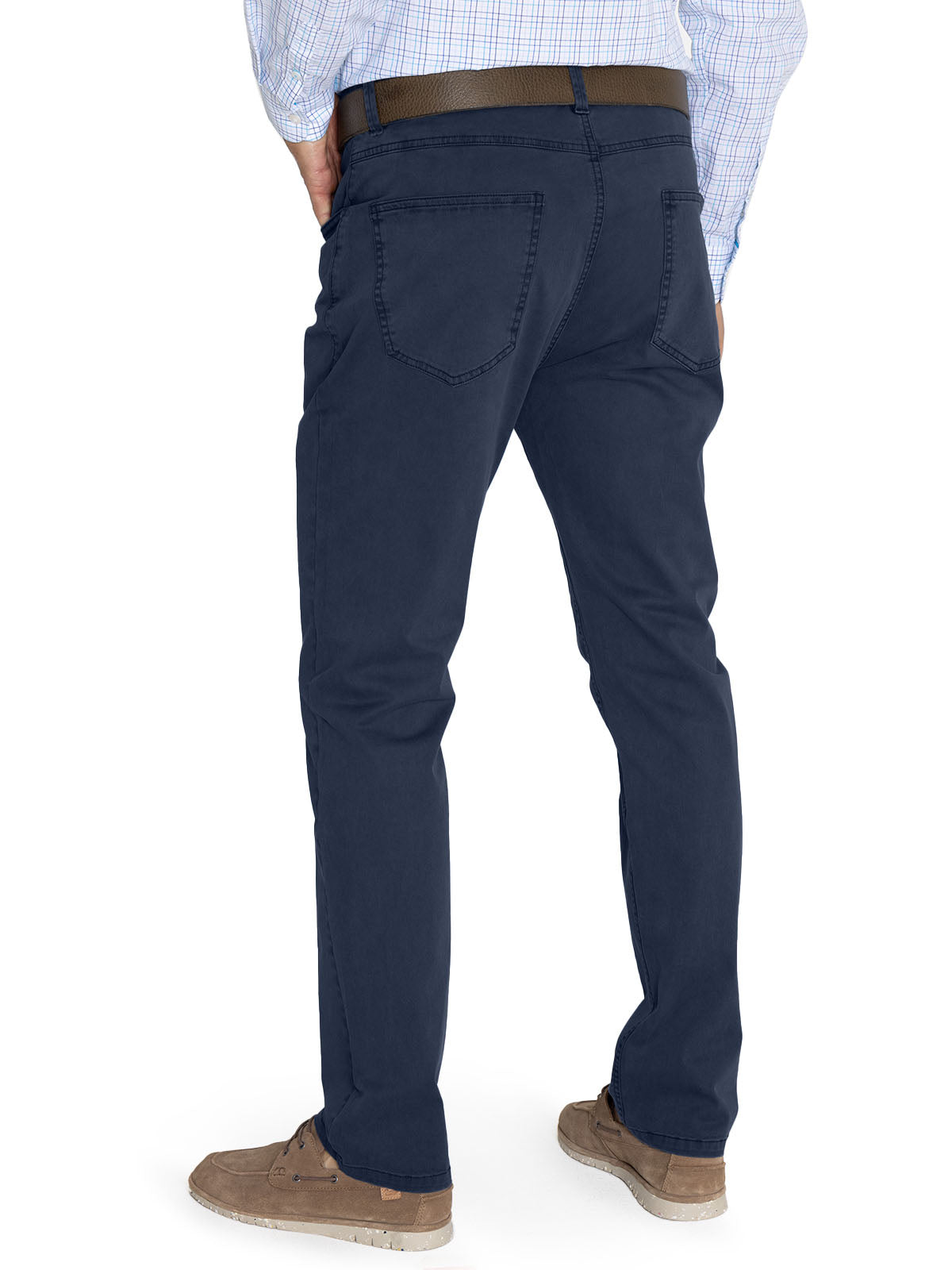 Pantalón Natural Flex Hombre Five Azul Rockford