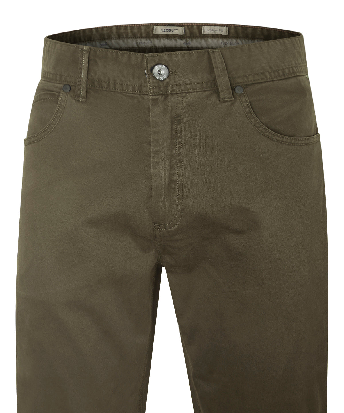 Pantalón Natural Flex Hombre Five Verde Oscuro Rockford