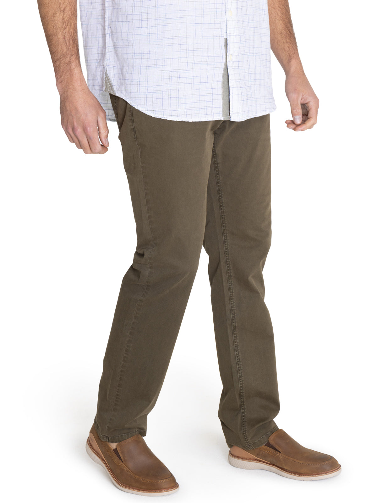 Pantalón Natural Flex Hombre Five Verde Oscuro Rockford