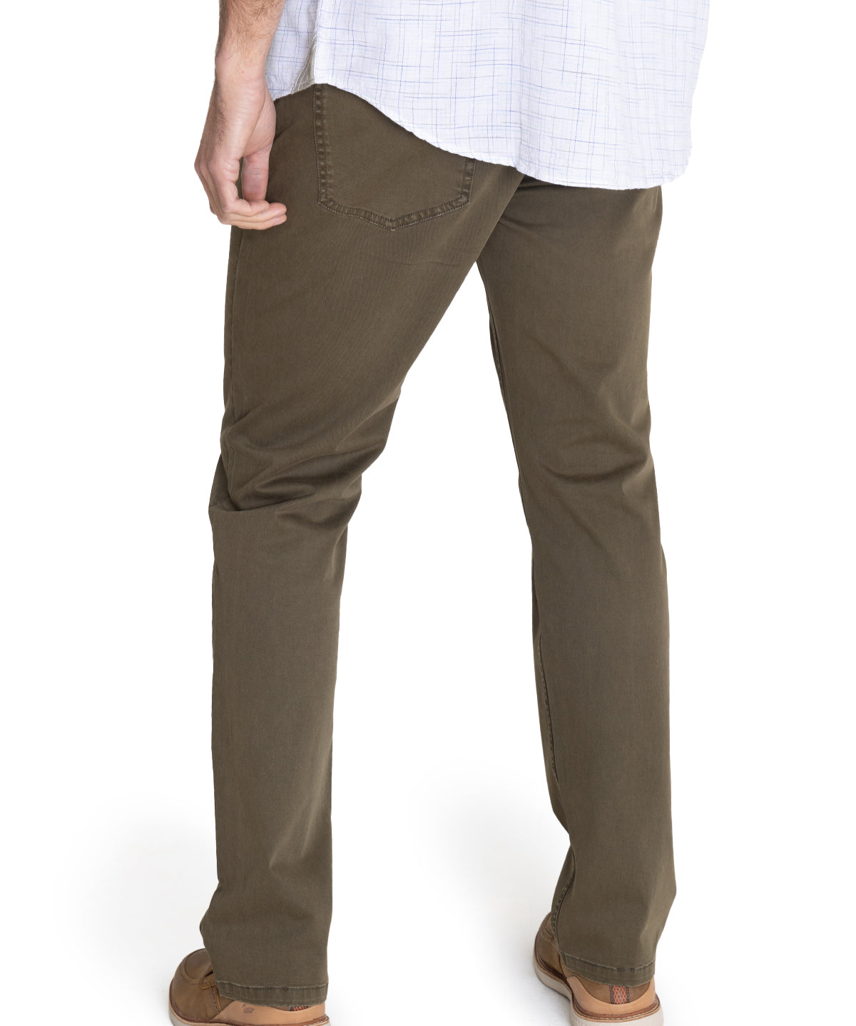 Pantalón Natural Flex Hombre Five Verde Oscuro Rockford