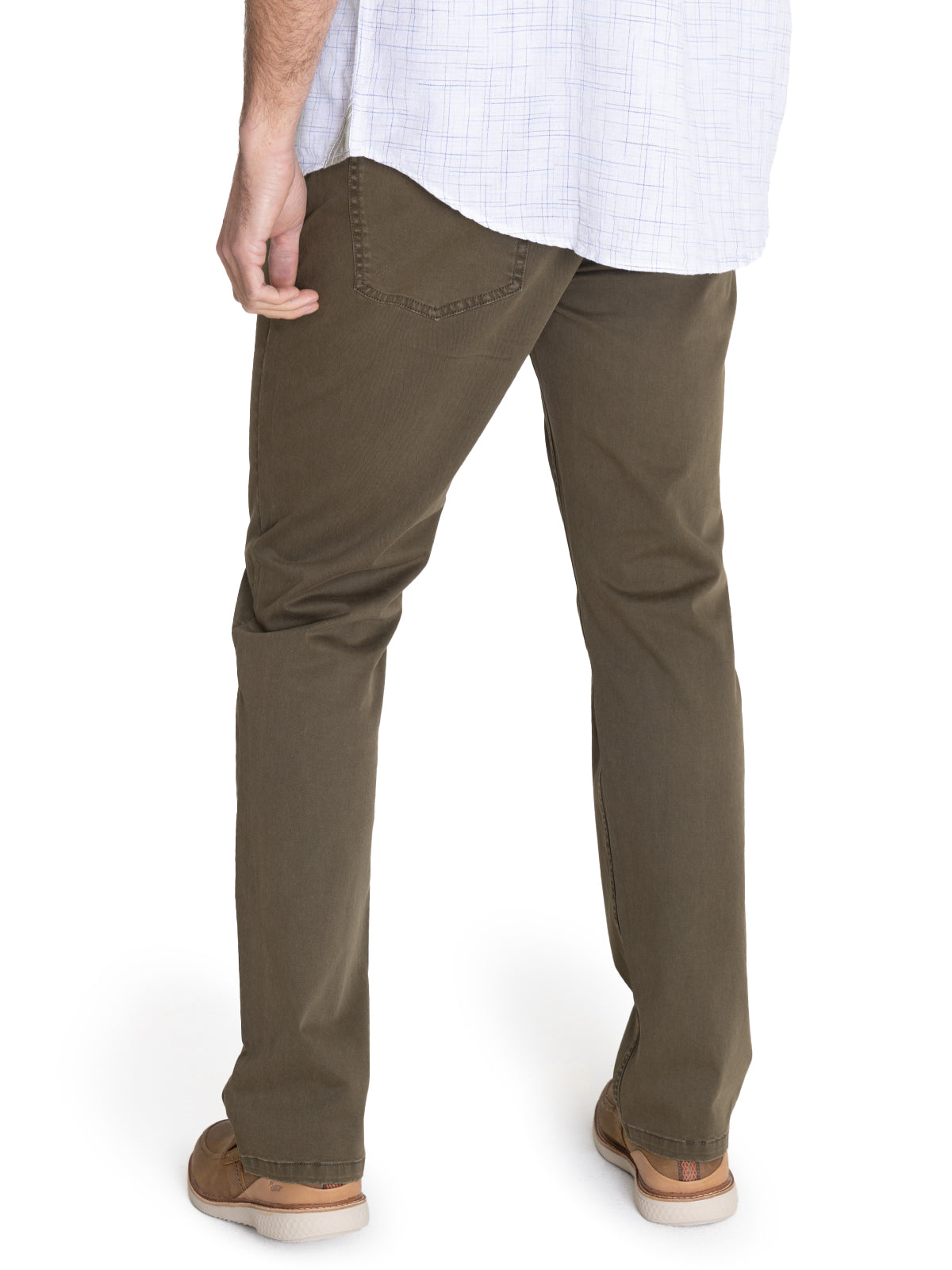 Pantalón Natural Flex Hombre Five Verde Oscuro Rockford