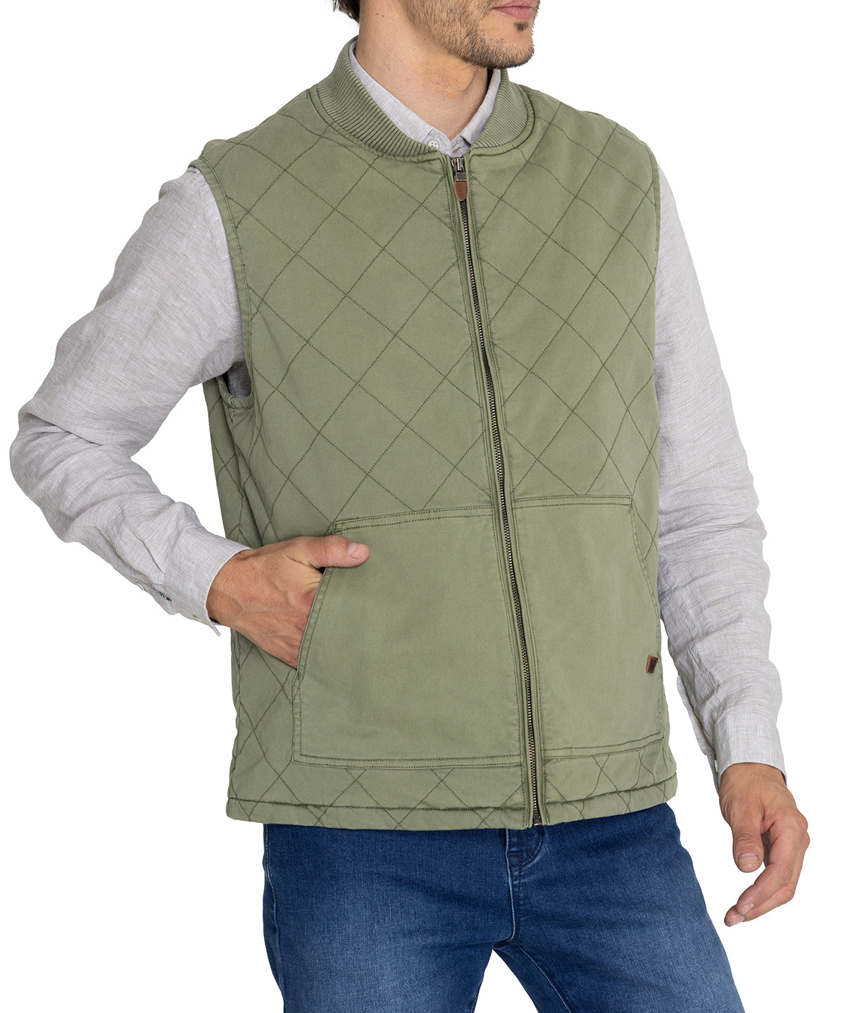 Chaqueta Thermore Hombre Laurito Verde Rockford