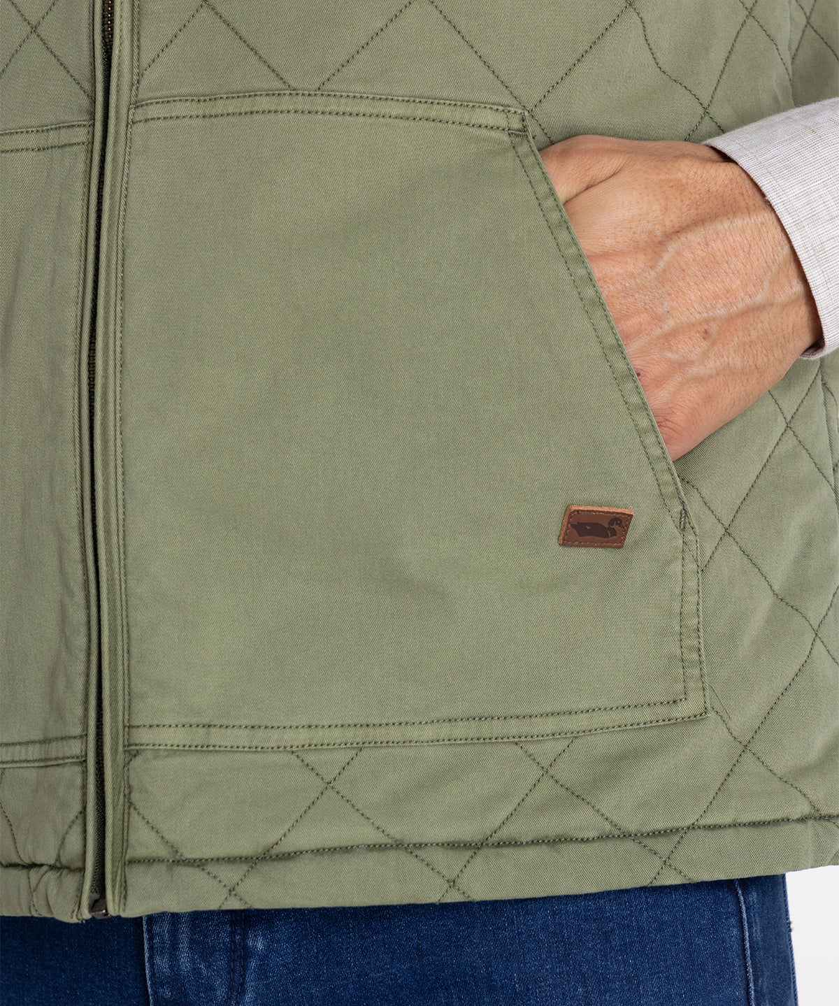 Chaqueta Thermore Hombre Laurito Verde Rockford
