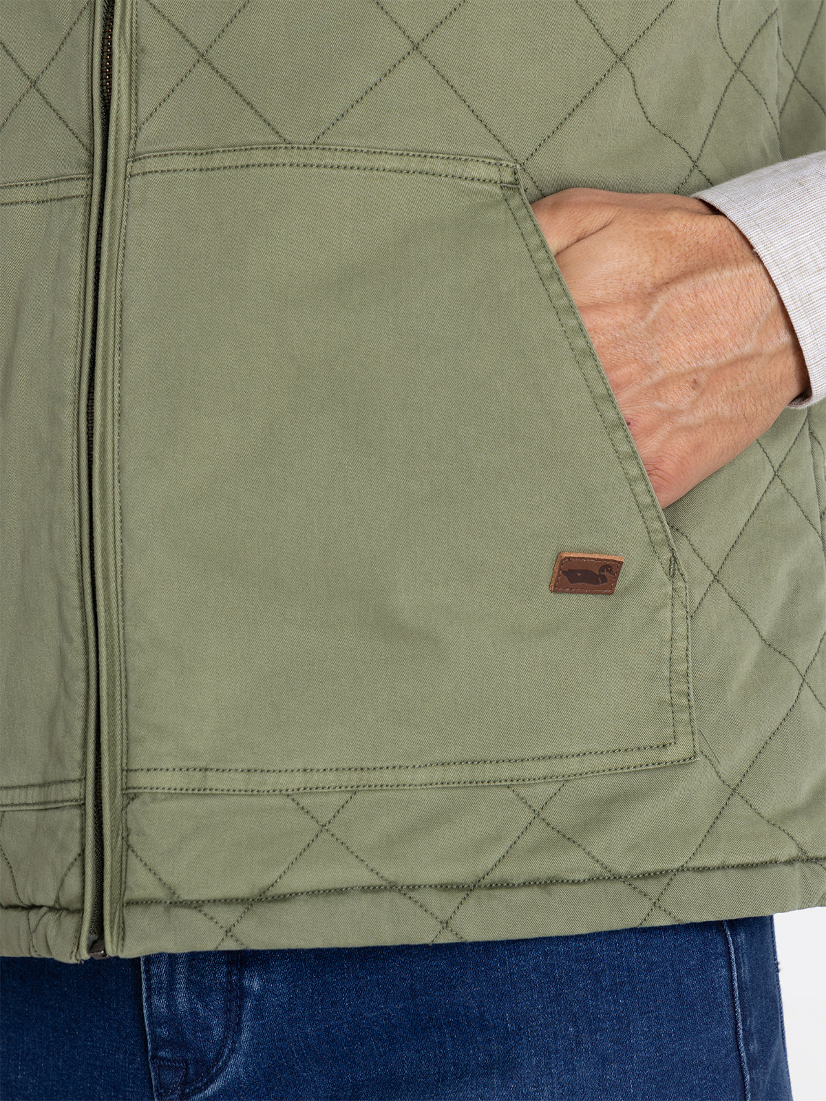 Chaqueta Thermore Hombre Laurito Verde Rockford