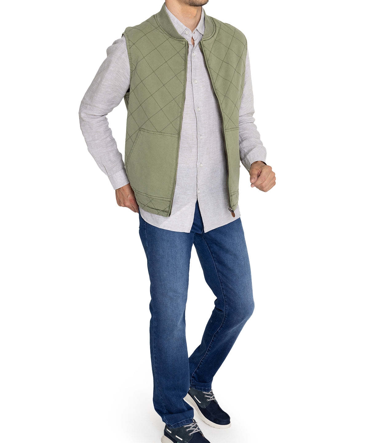 Chaqueta Thermore Hombre Laurito Verde Rockford
