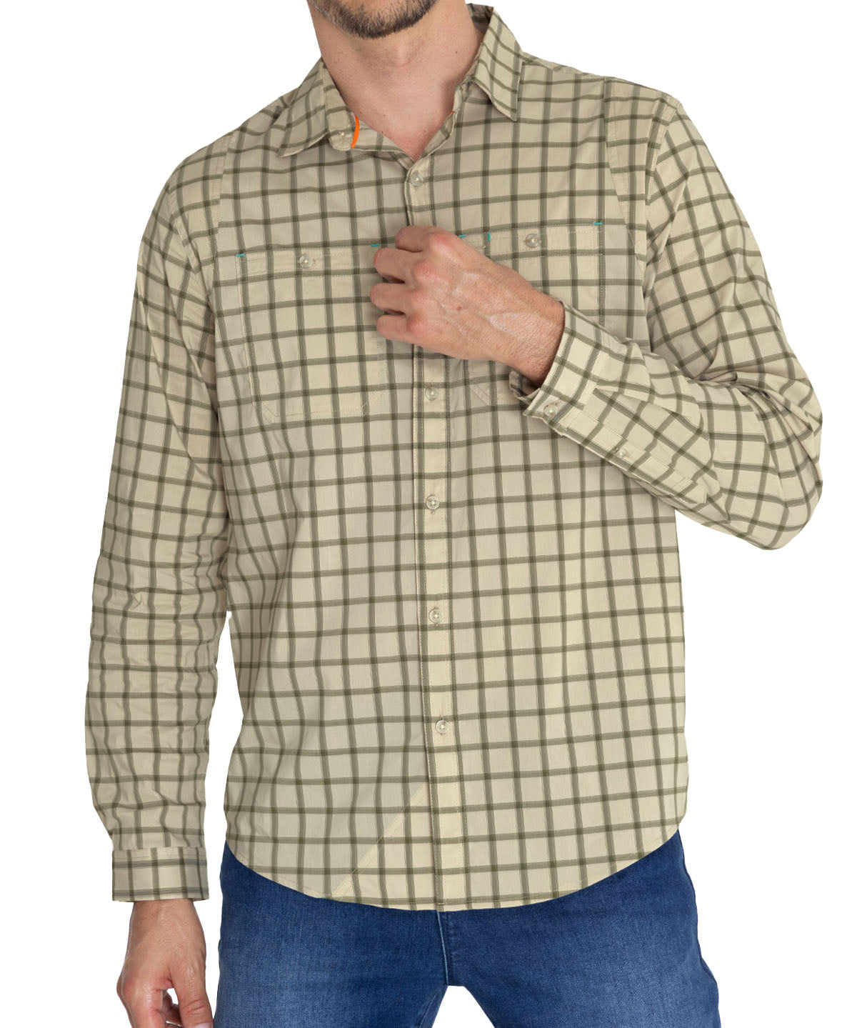 Camisa Upf Hombre Atacama Verde Rockford
