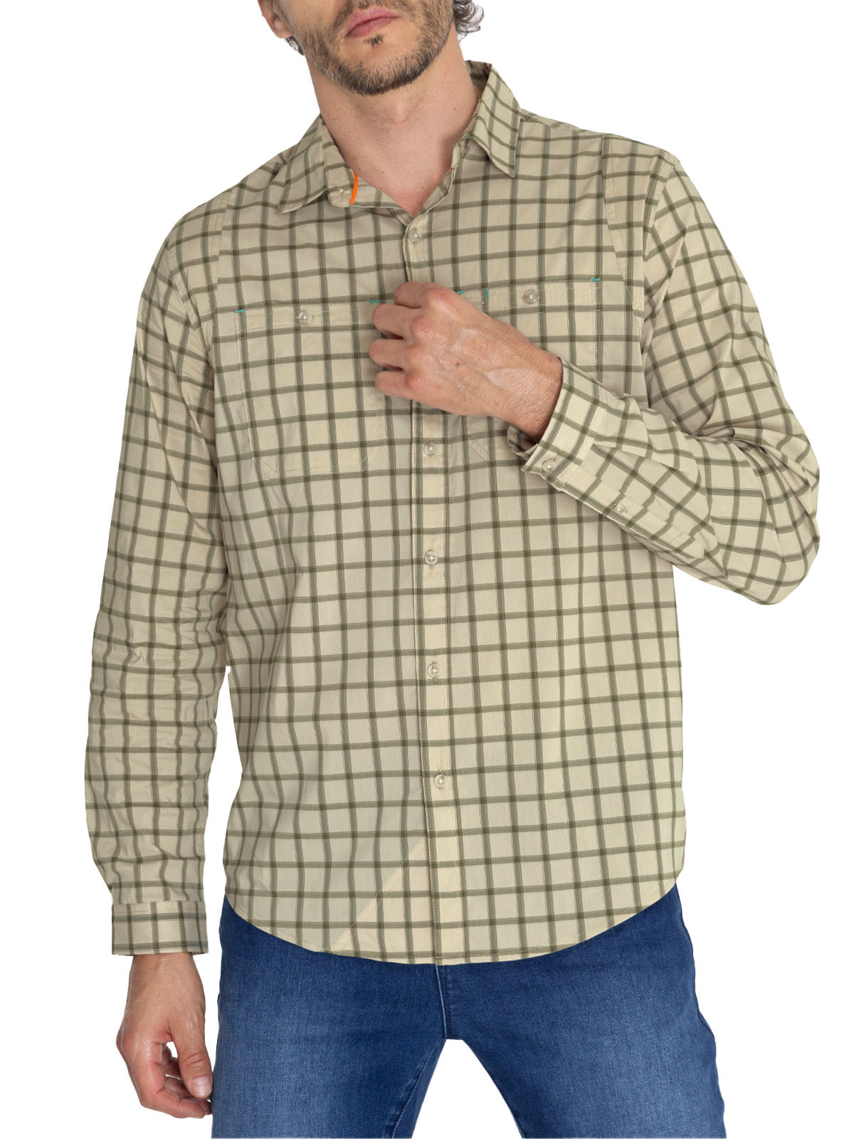 Camisa Upf Hombre Atacama Verde Rockford