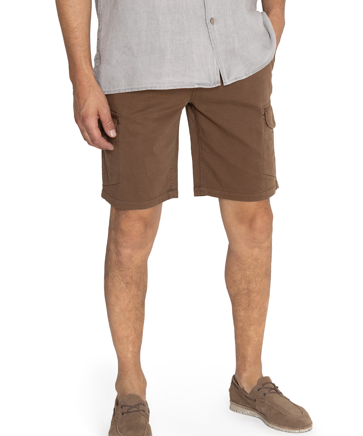 Short Tencel Hombre Kunapro Café Rockford