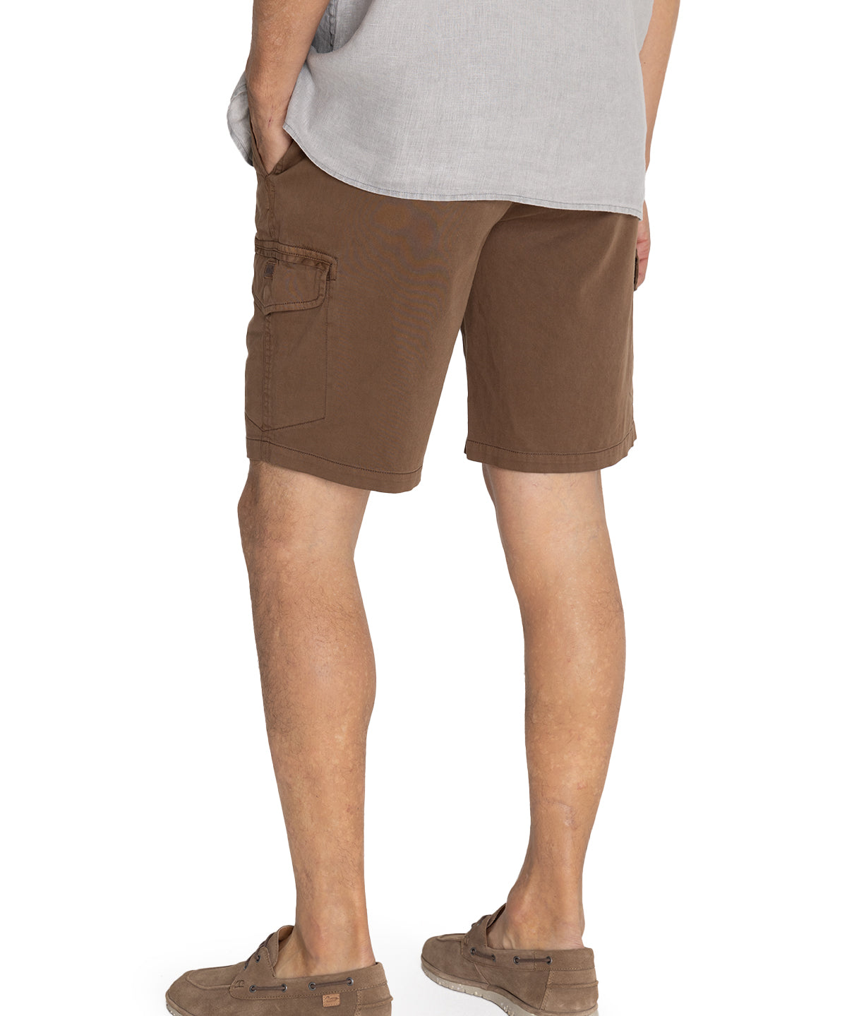 Short Tencel Hombre Kunapro Café Rockford