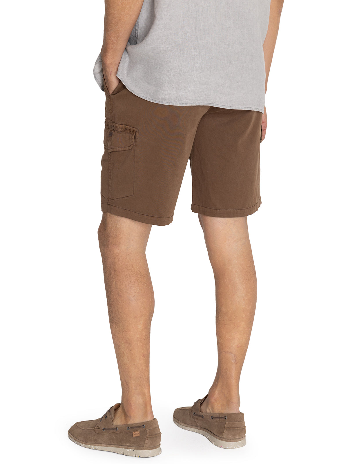 Short Tencel Hombre Kunapro Café Rockford