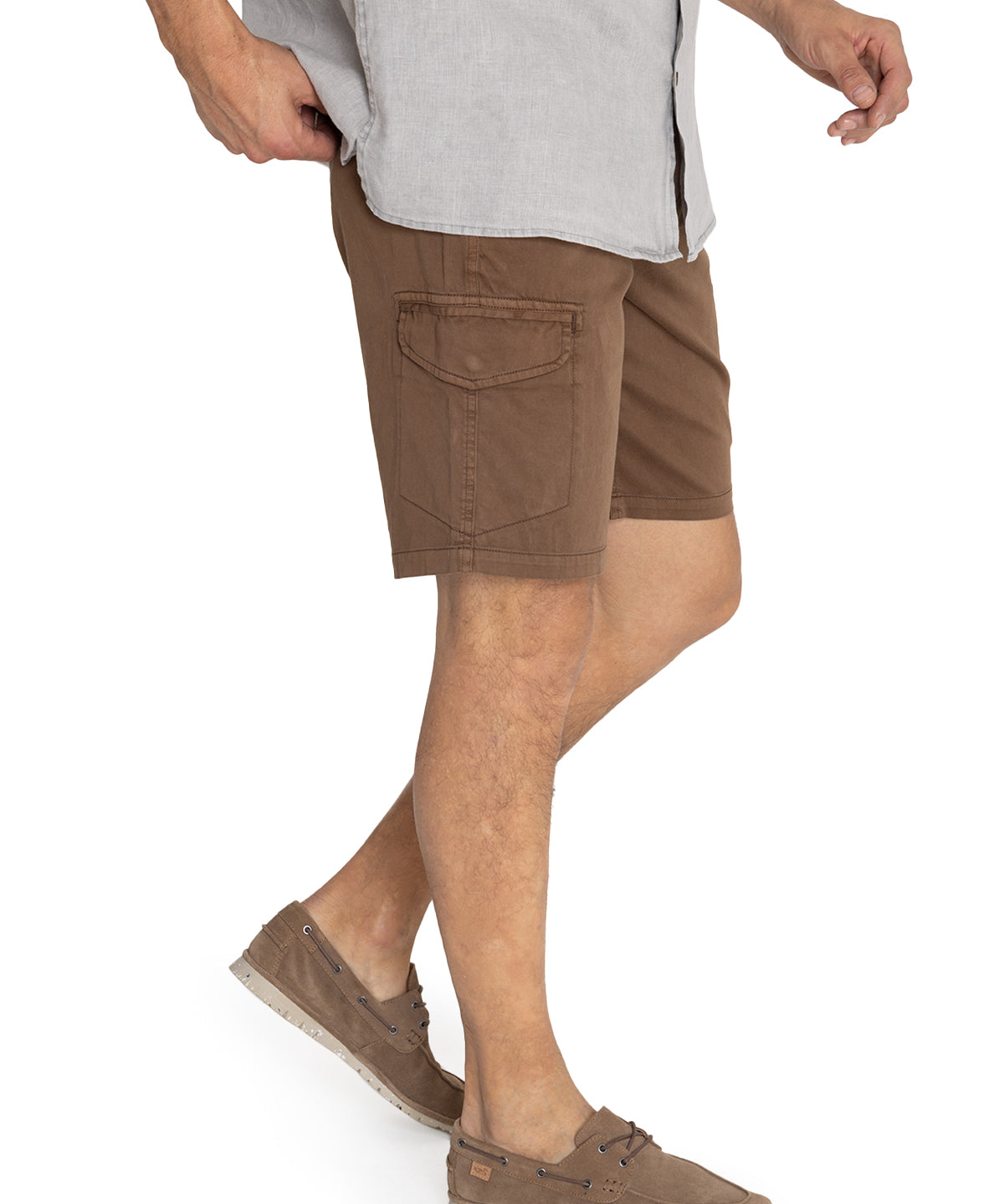 Short Tencel Hombre Kunapro Café Rockford