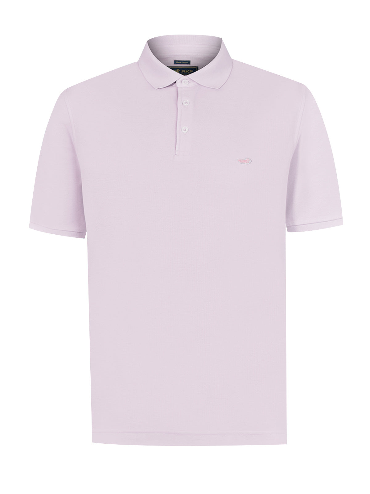 Polera Algodón Pima Hombre Newmitchel Rosado Rockford