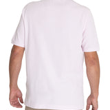 Polera Algodón Pima Hombre Newmitchel Rosado Rockford