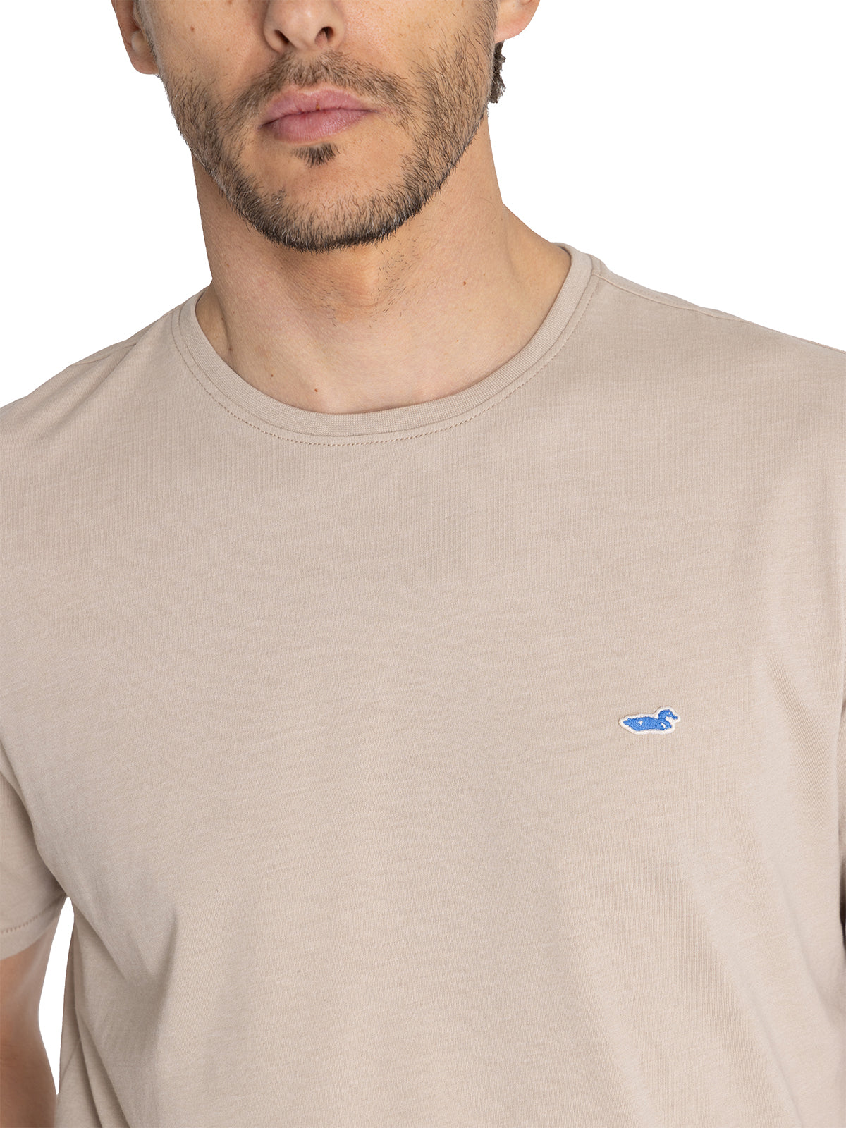 Polera Fibras Recicladas Hombre Native Gris Rockford