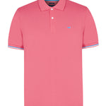 Polera Algodón Pima Hombre Mitchell Rosado Rockford