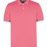 Polera Algodón Pima Hombre Mitchell Rosado Rockford