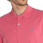 Polera Algodón Pima Hombre Mitchell Rosado Rockford